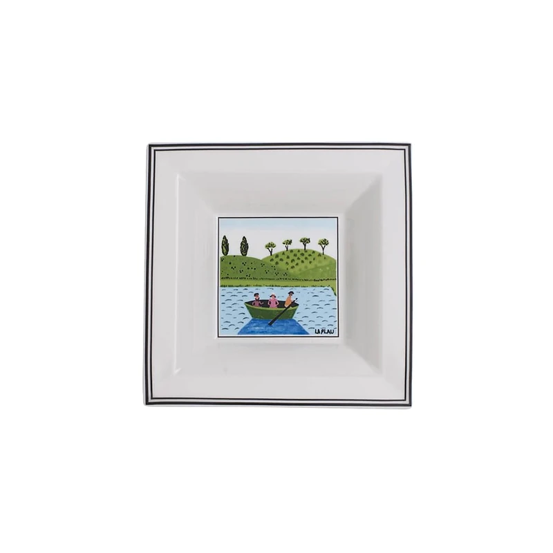 Villeroy & Boch Design Naif Gifts Square Bowl, Multi-Colour