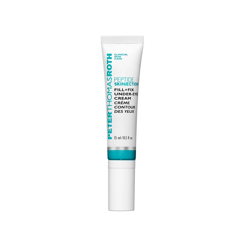 Peter Thomas Roth - Peptide Skinjection Fill + Fix Under-Eye Cream 15ml – Eye cream for dark circles, under-eye hollowness, fine lines – Peptides, Hyaluronic Acid, Caffeine - Image 1