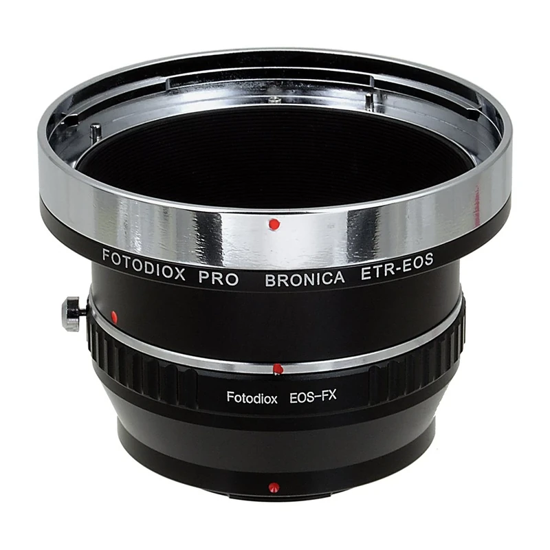 Fotodiox Pro Lens Mount Adapters, Bronica ETR (ETRC, ETRS, ETR-C, ETRSi) Mount Lenses to Fujifilm X-Series Mirrorless Camera Adapter - fits X-Mount Camera Bodies such as X-Pro1, X-E1, X-M1, X-A1, X-E2, X-T1