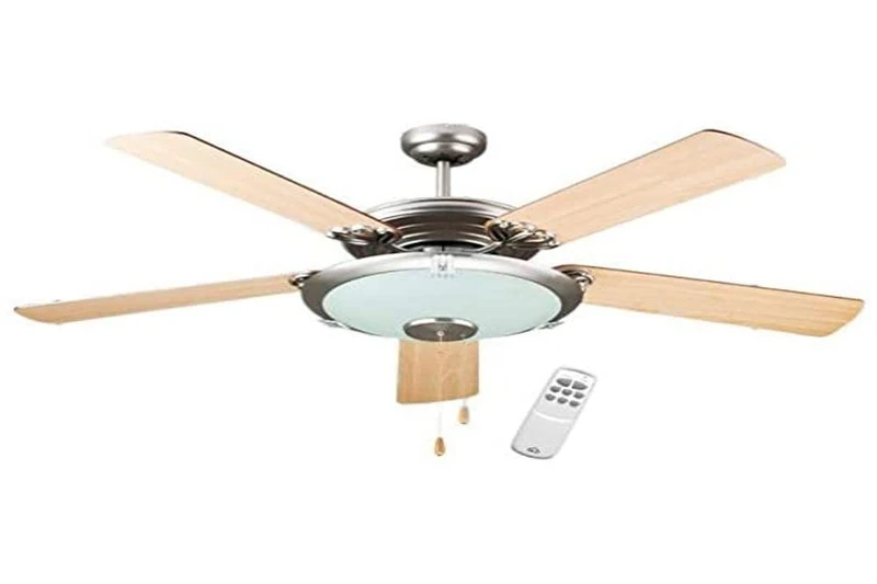 Ceiling Fan 3 Speed, 5 Blades with Light and Remote Control – dcg vecrd50tl