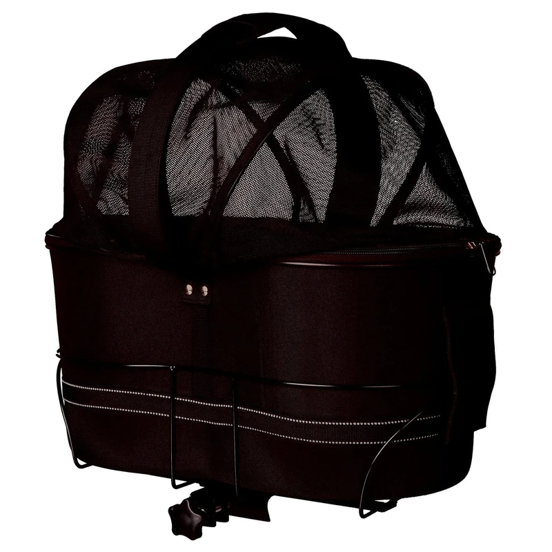 Trixie Bicycle bag, 48 × 29 × 42cm, Black