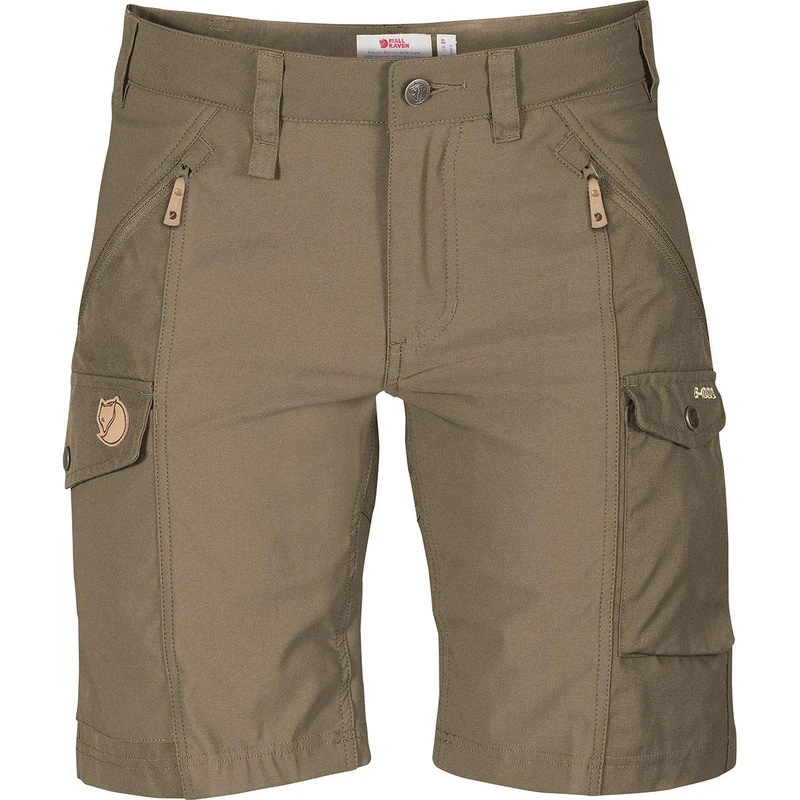 Fjallraven 89238 Nikka Shorts W Shorts Womens Light Olive 34