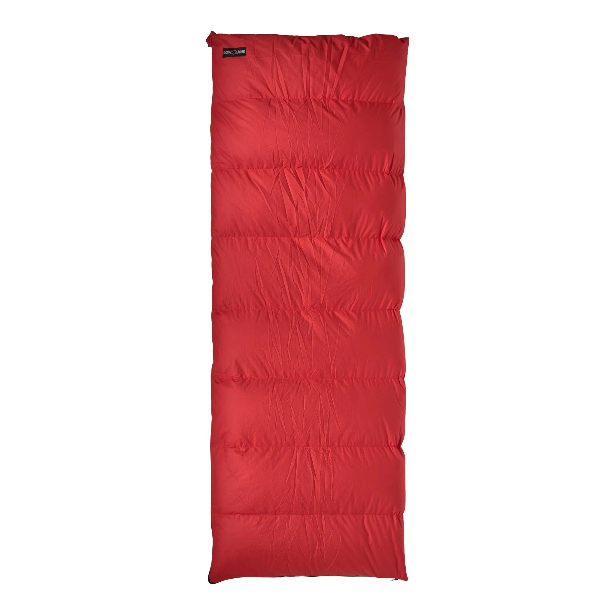 LOWLAND OUTDOOR Companion Economy Down Sleeping Bags, Red, 210 x 80 cm