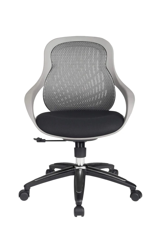 Alphason,AOC1010-M-GRY,Croft Grey back designer mesh chair - grey frame,grey frame