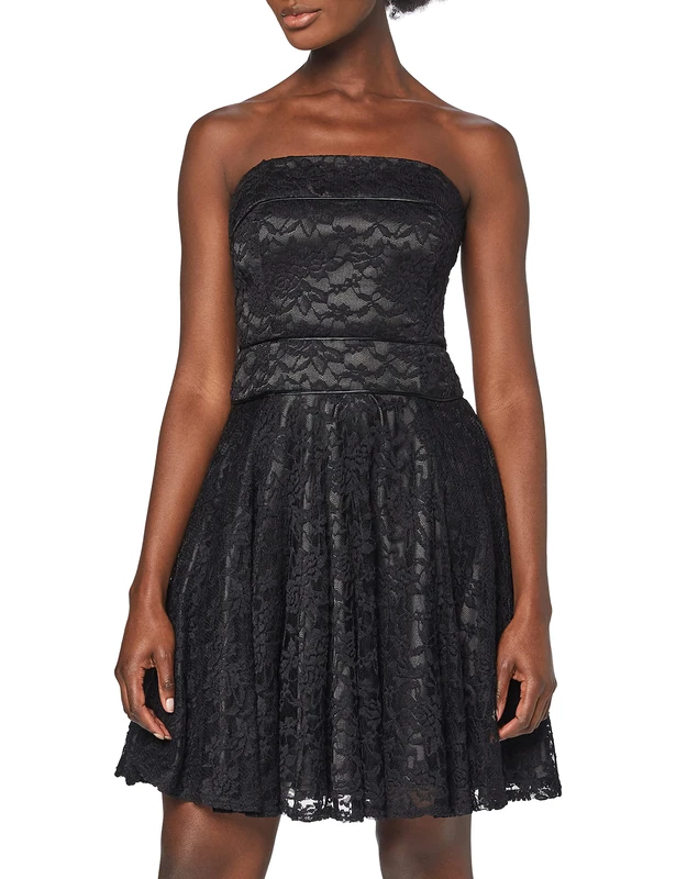 Swing Women's 21550011581 Cocktail Plain Dress, Black (Black 100), M (Manufacturer size: 40)