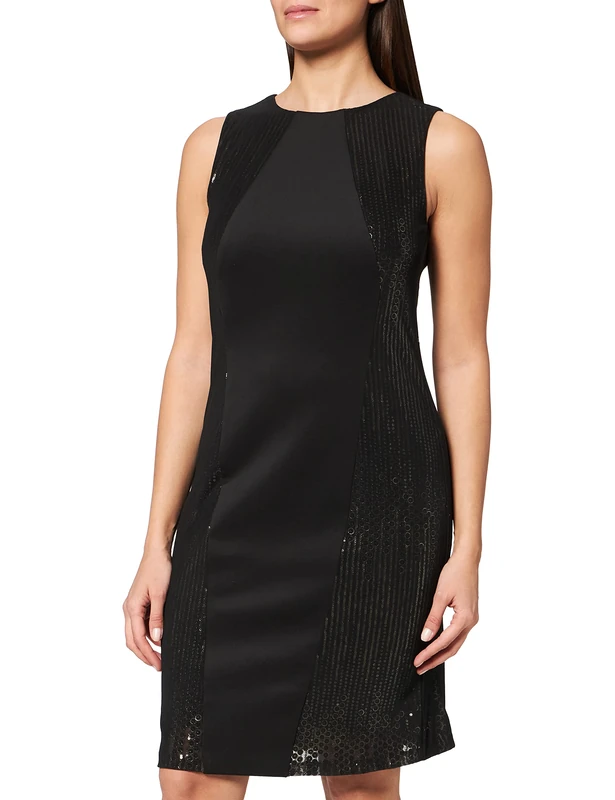 Swing Women's sleeveless Dress - Black (balck 100) - 14