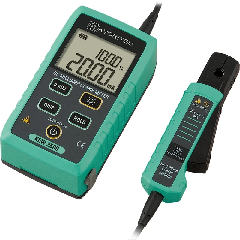 Kyoritsu KEW 2500 Digital Ammeter for DC Flow Measurement Grey
