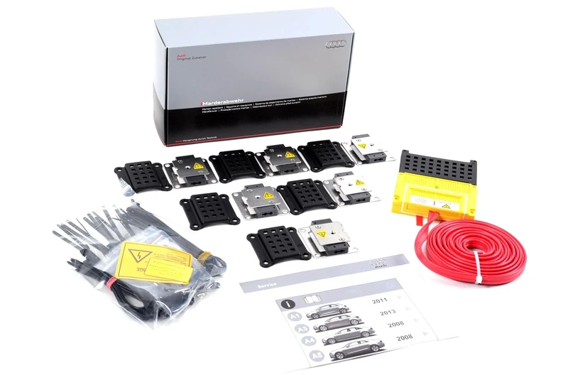 Audi Original marten-repellent complete kit installation system 8U0054650