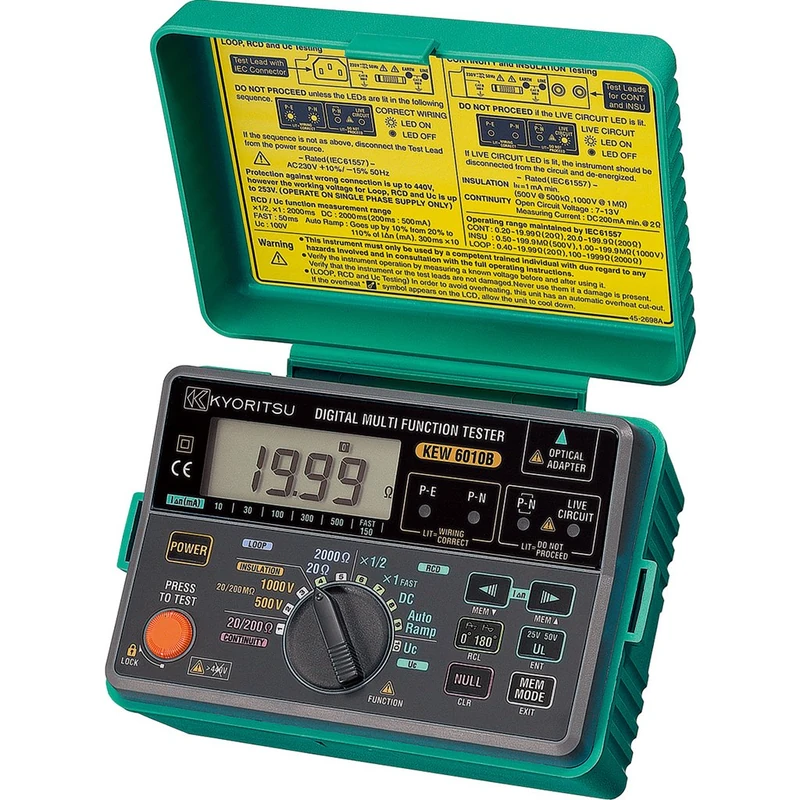 VEMER Digital Multimeter for Electric Circuit Testing, Grey