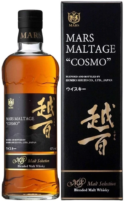 Mars Distillery Shinshu Maltage Cosmo Whisky, 70 cl - Image 1
