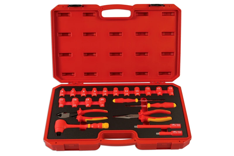 Laser 6146 Insulated Tool Kit 3/8"D 22pc