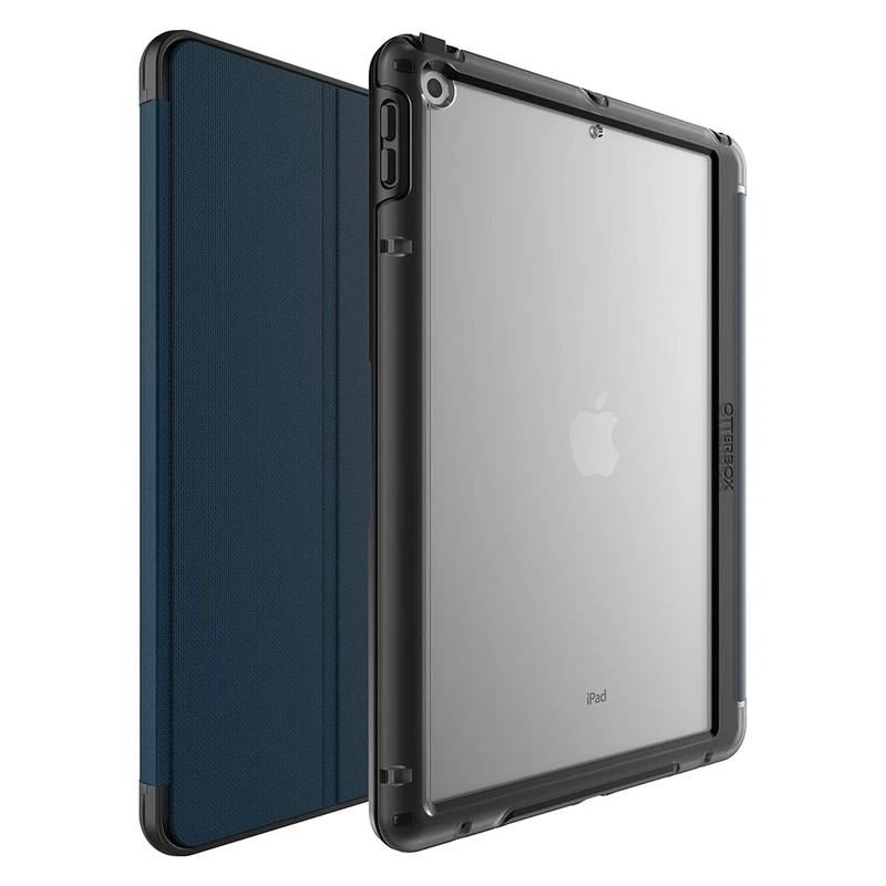 OtterBox Symmetry Folio Case for iPad 10.2-Inch (7th gen 2019 / 8th gen 2020 / 9th gen 2021), Shockproof, Drop proof, Slim Protective Folio Case, Tested to Military Standard, Blue