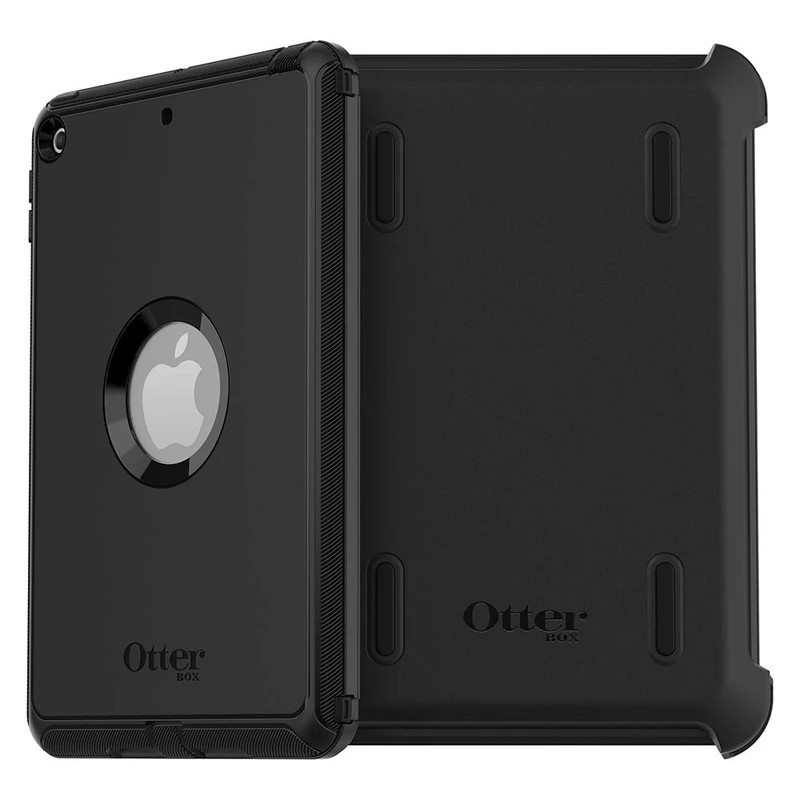 OtterBox Defender Case for iPad Mini 7.9-Inch (5th gen 2019), Shockproof, Ultra-Rugged Protective Case with built in Screen Protector, 2x Tested to Military Standard, Black, Non-Retail Packaging