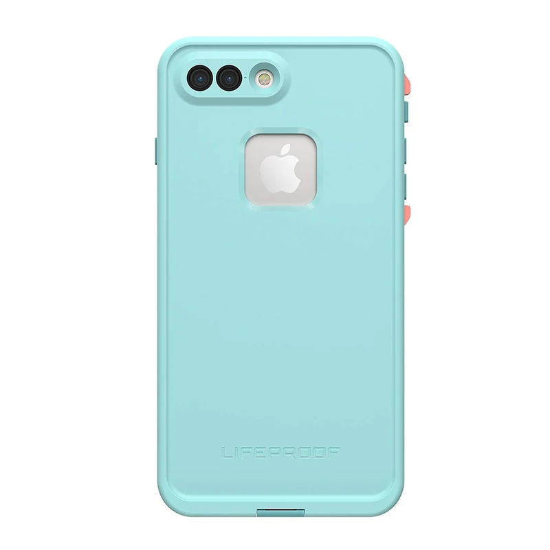 LifeProof FRē Series Waterproof Case for Iphone 8 Plus & 7 Plus - Retail Packaging - Wipeout (Blue Tint/Fusion Coral/Mandalay Bay) - Image 1
