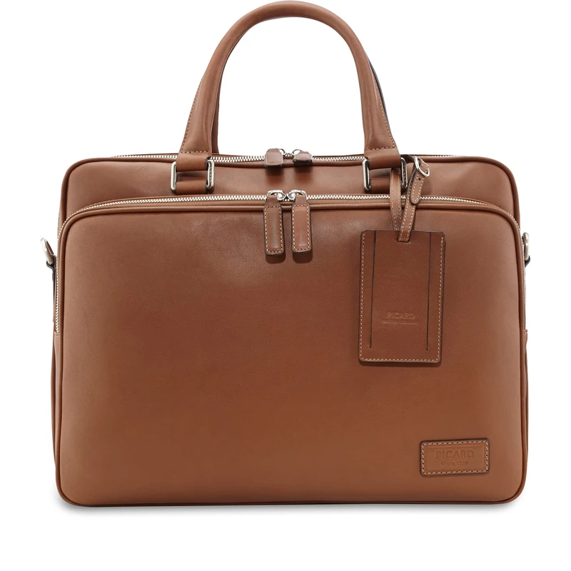 Picard Authentic briefcase leather 38 cm laptop compartment