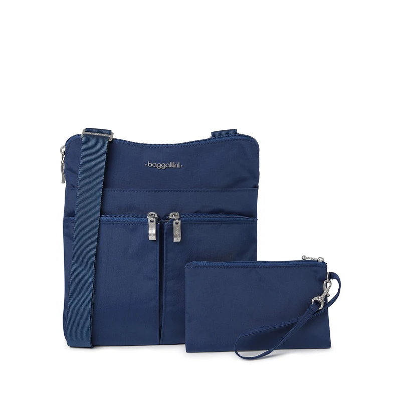Baggallini Womens Horizon Crossbody Blue Size: One Size - Image 1