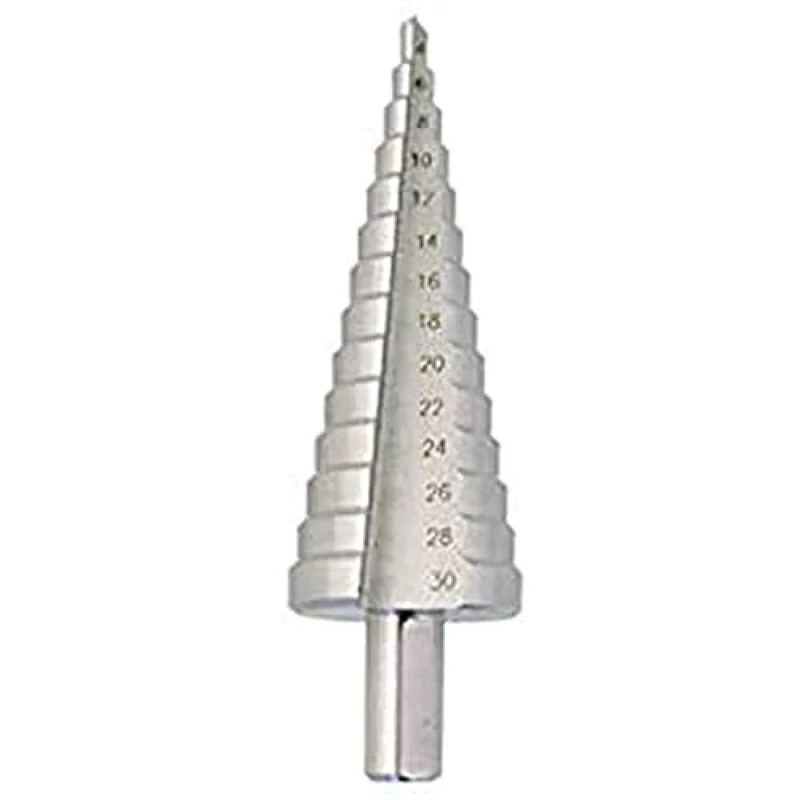Hss Tapered Step Drill - Drilling Up to 30mm in Sheet Metal and Plastic