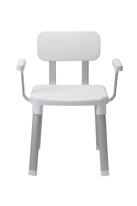 Croydex Modular Shower Seat with Arms, White