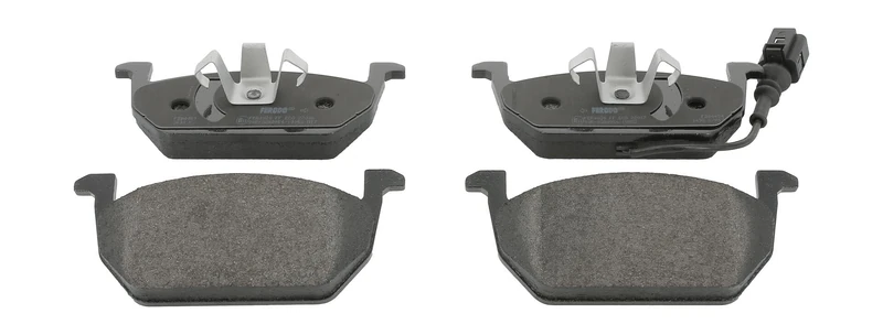 FERODO Brake Pads | FDB4454 | OE-Matching Quality | Eco-Friction Fuse+ Technology | Pack of 4