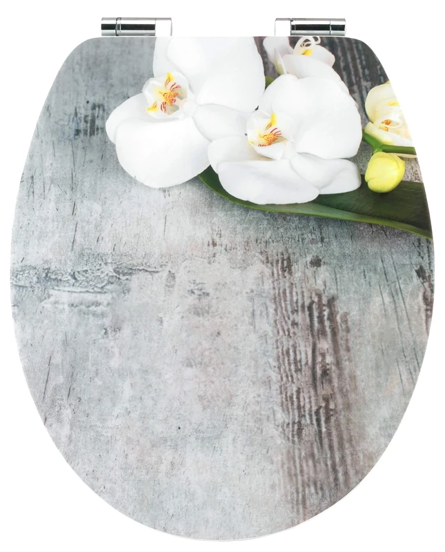 CORNAT KSDSC309 "Orchis" Toilet Seat - Clear