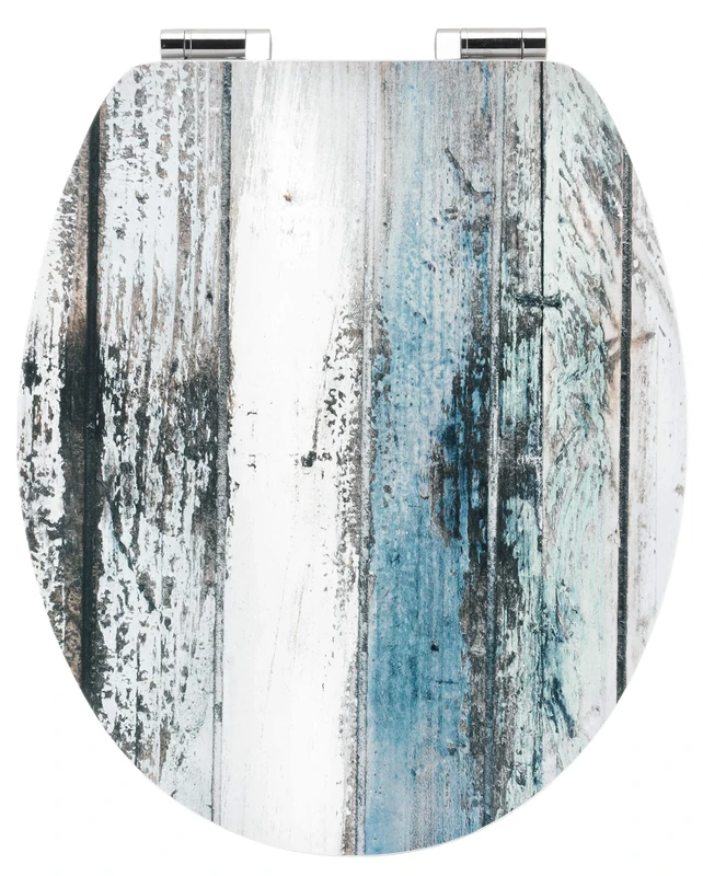 CORNAT KSDSC308 "Wooden" Toilet Seat - Clear