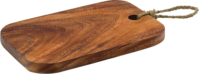 Discovery Acacia Serving Board 30.5cm - Set of 6 - Wooden Rustic Food Serving Platter for Antipasti