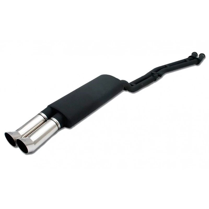 Ulter Sport Sport exhaust compatible with BMW E36 6-Cylinder Sedan/Touring/Cabrio/Coupe 320i 110kW/323i 125kW 1995-1998 2x 80mm DTM