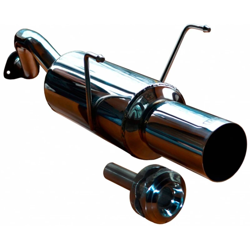 Ulter Sport Sport exhaust compatible with Honda Civic V Sedan/Coupe 1.5i 66/74kW/1.6i 92kW 1992-1996 100mm Dualsound