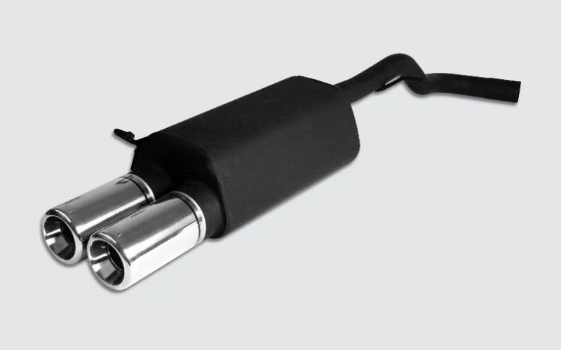 Ulter Sport Sport exhaust compatible with Volkswagen Golf IV HB 1.4i 55kW/1.6i 74/75/77kW/1.8i 20V 92kW/1.8T 110kW/2.0i 85kW/1.9SDI 50kW/1.9TDI 66/74/81/85/96/110kW 1997-2004 2x 100mm