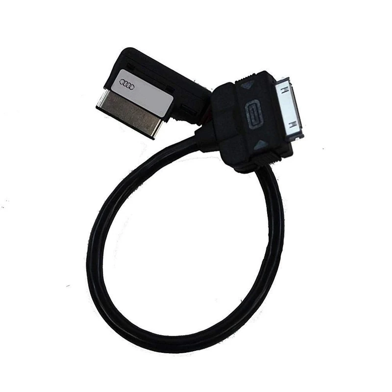 Audi 4F0051510AG Adapter Cable for Music Interface/Apple Devices with Dock Connector