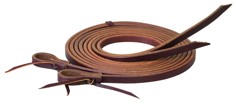 Weaver Leather unisex adult Split horse reins, Golden Chestnut, 5 8 x US