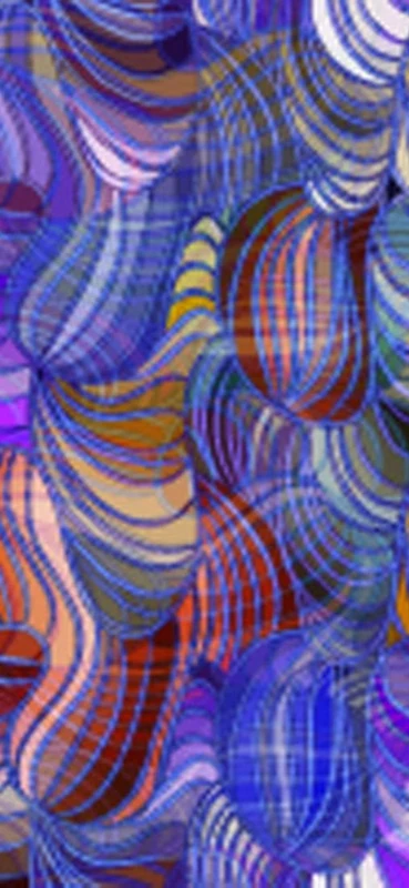 PeelitStickit Abstract Pattern World Wall Mural ID-006, vinyl