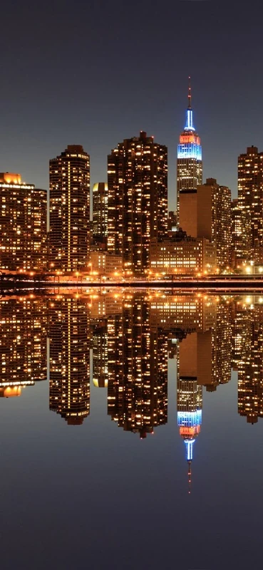 PeelitStickit Beautiful, Nature Night City Wall Murals, ID-0002, vinyl - Image 1