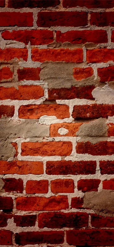 PeelitStickit Brick Texture in Red Style, Wallpaper Design, Wall Mural ID-004, vinyl