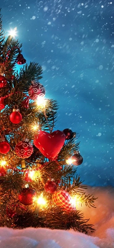 PeelitStickit Christmas Tree, Beautiful Nature Wall Murals, ID-3371, vinyl - Image 1