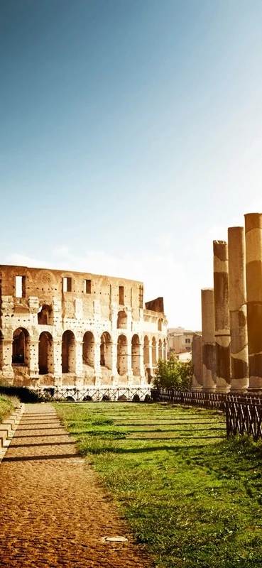 PeelitStickit Famous Rome Buildings and Cities Wallpaper Design, Wall Mural ID-004, vinyl