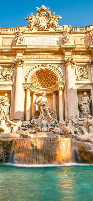 PeelitStickit Famous Rome Buildings and Cities Wallpaper Design, Wall Mural ID-025, vinyl