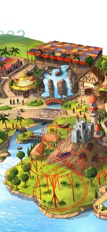 PeelitStickit 60 Width x 130 cm Height Fantasyland Vinyl Wall Mural