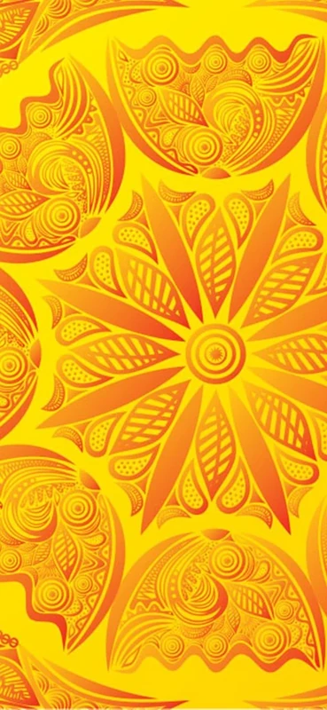 PeelitStickit Floral Abstract Pattern Roll, World Wallpaper, Wall Mural ID-045, vinyl