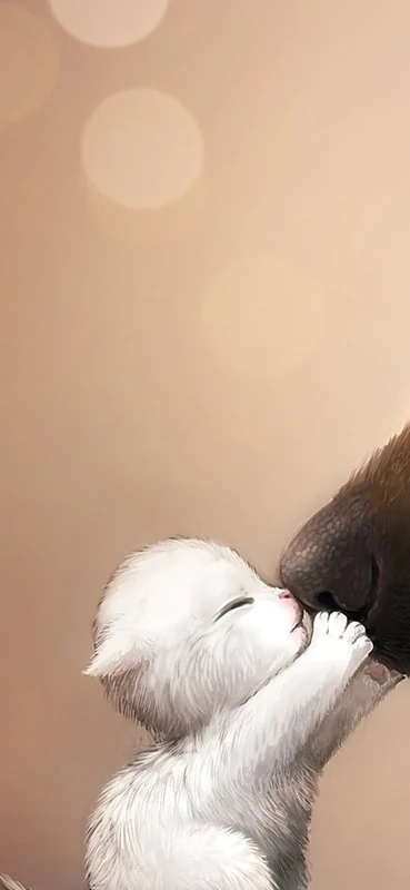 PeelitStickit Fox and Cat, Animal Wall Murals ID-141, vinyl