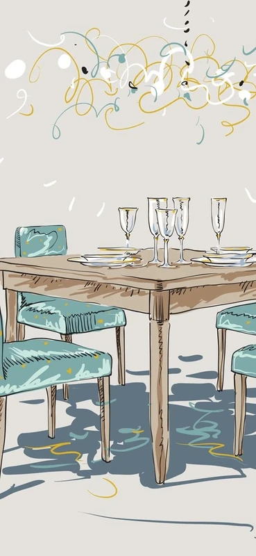 PeelitStickit Furniture Art Wallpaper Design, Wall Mural ID-011, vinyl