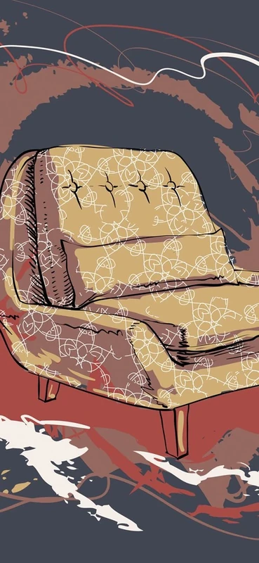 PeelitStickit Furniture Art Wallpaper Design, Wall Mural ID-015, vinyl