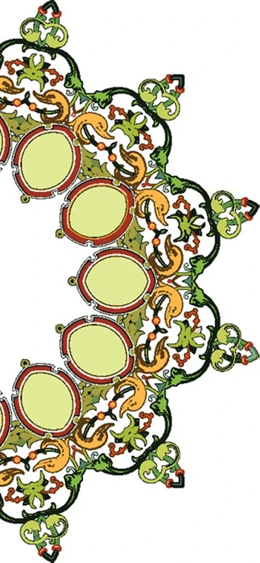 PeelitStickit Traditional Pattern Roll, World Wallpaper, Wall Mural ID-026, vinyl