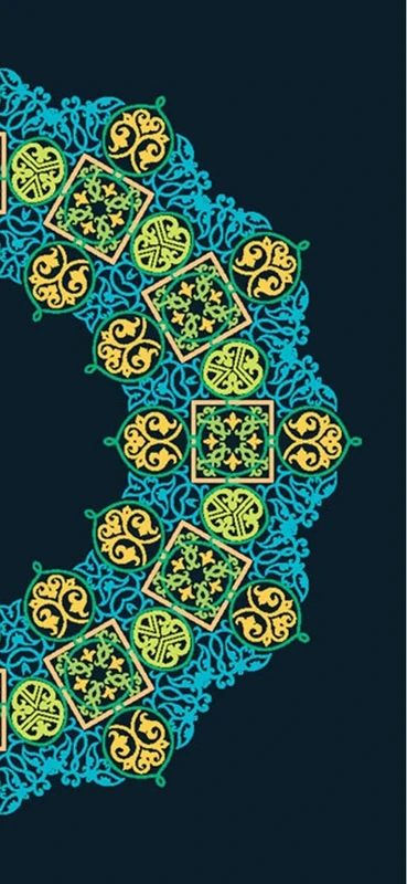 PeelitStickit Traditional Pattern Roll, World Wallpaper, Wall Mural ID-029, vinyl