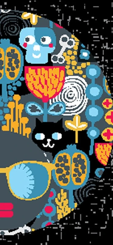 PeelitStickit Women Head Pattern Wallpaper, Wall Mural ID-027, vinyl