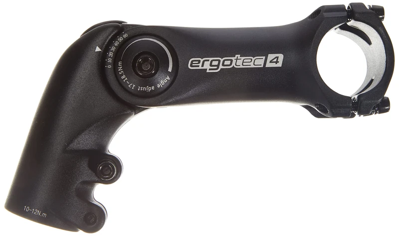 ergotec Unisex Octopus 2 Stem - Black, 10 x 9 cm EU