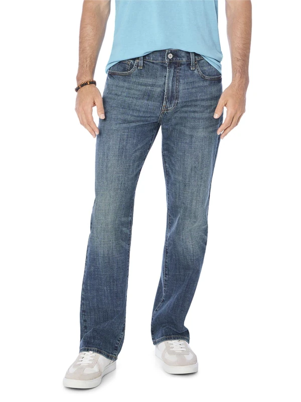 Lucky Brand Men's 181 Relaxed Straight Jeans, Lakewood, 32 W/34 L