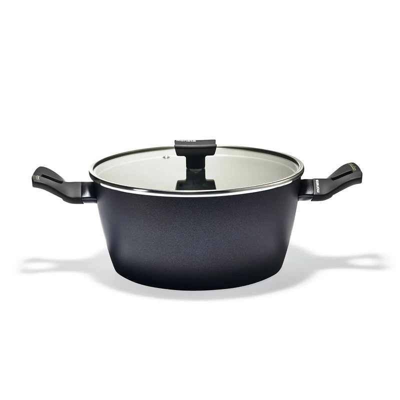 Moneta Nova 24cm Casserole with Lid - Induction Aluminum Pot