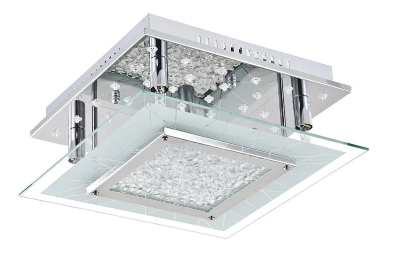 Rabalux Ceiling Light, Crystal, G9, 33 W