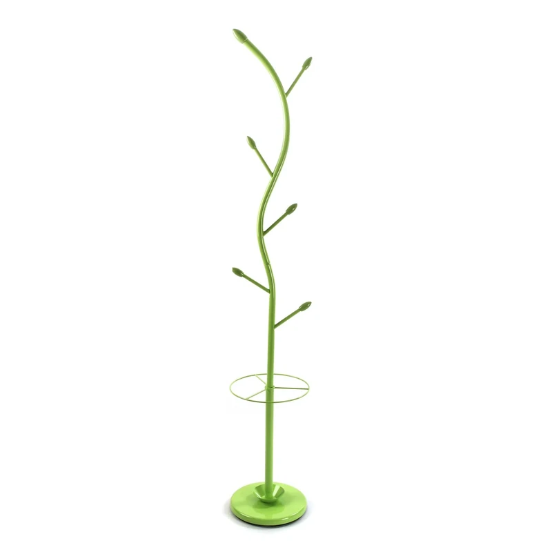 Versa 187903 Coat Stand green, 185 x 30 x 30 cm